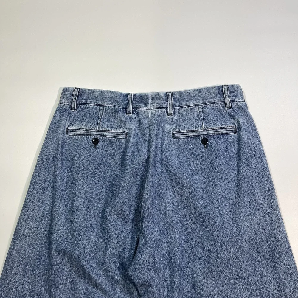 Todd Snyder Indigo Relaxed Fit Selvedge Chino‎ Jeans Mens Size 32 Button Fly